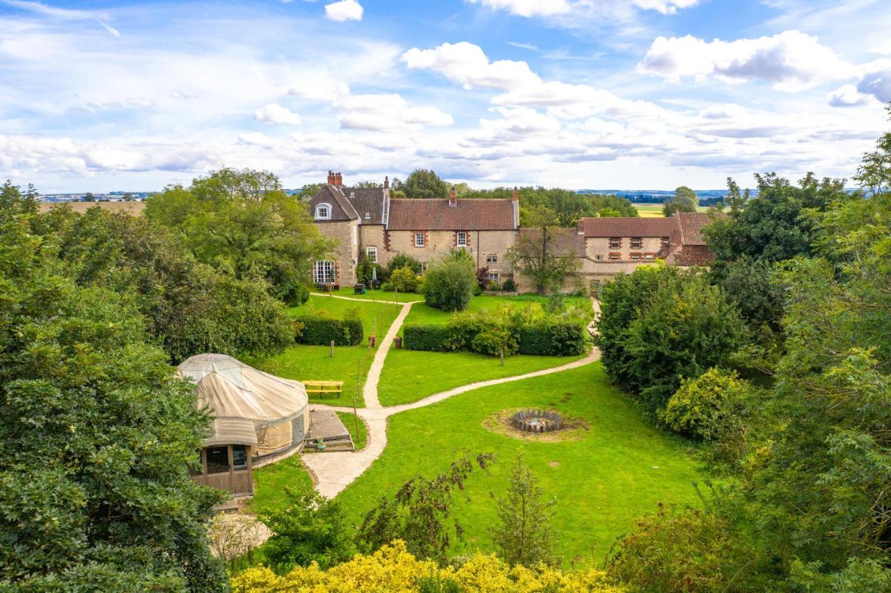 Sawcliffe Manor Country House With Spa, Free Parking, Catering, Self Checkin, Farmstay 斯肯索普 外观 照片